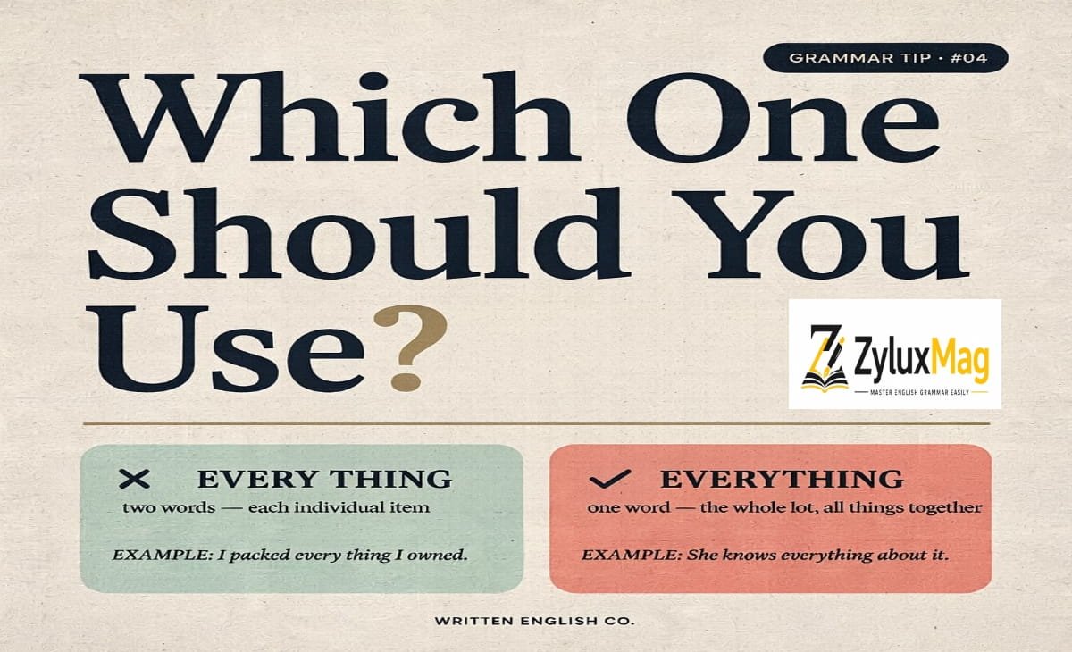 Every Thing or Everything: Which One Should You Use?