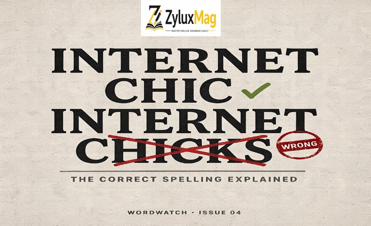 Internet Chic or Internet Chicks? The Correct Spelling Explained