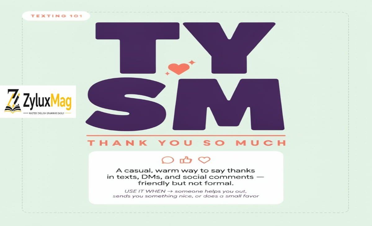 TYSM Meaning in Text: What It Stands For and How to Use It