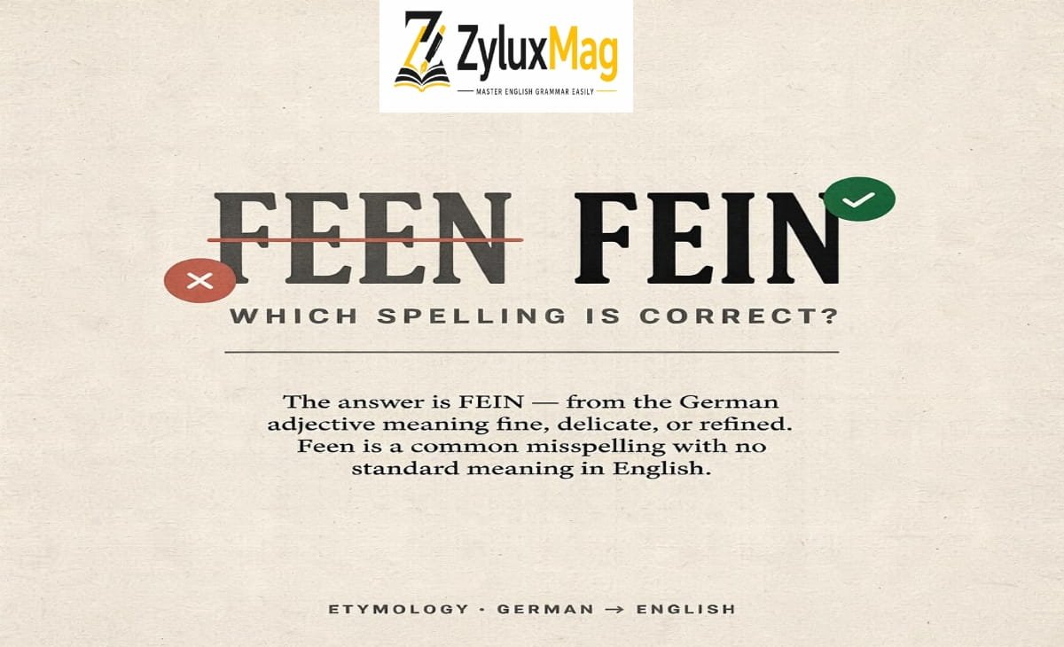 Feen or Fein: Which Spelling Is Correct?