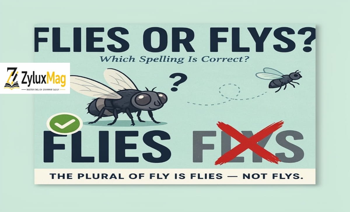 Flies or Flys — Which Spelling Is Correct?