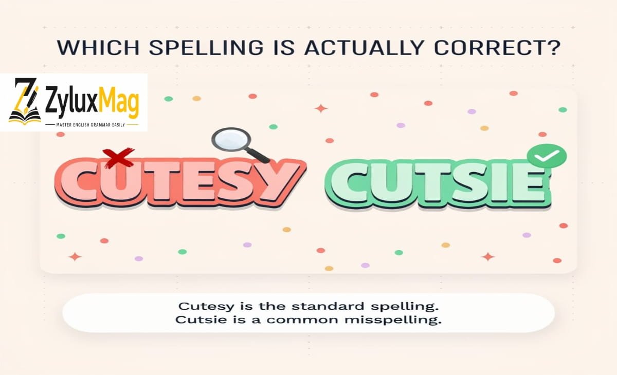 Cutesy or Cutsie: Which Spelling Is Actually Correct?
