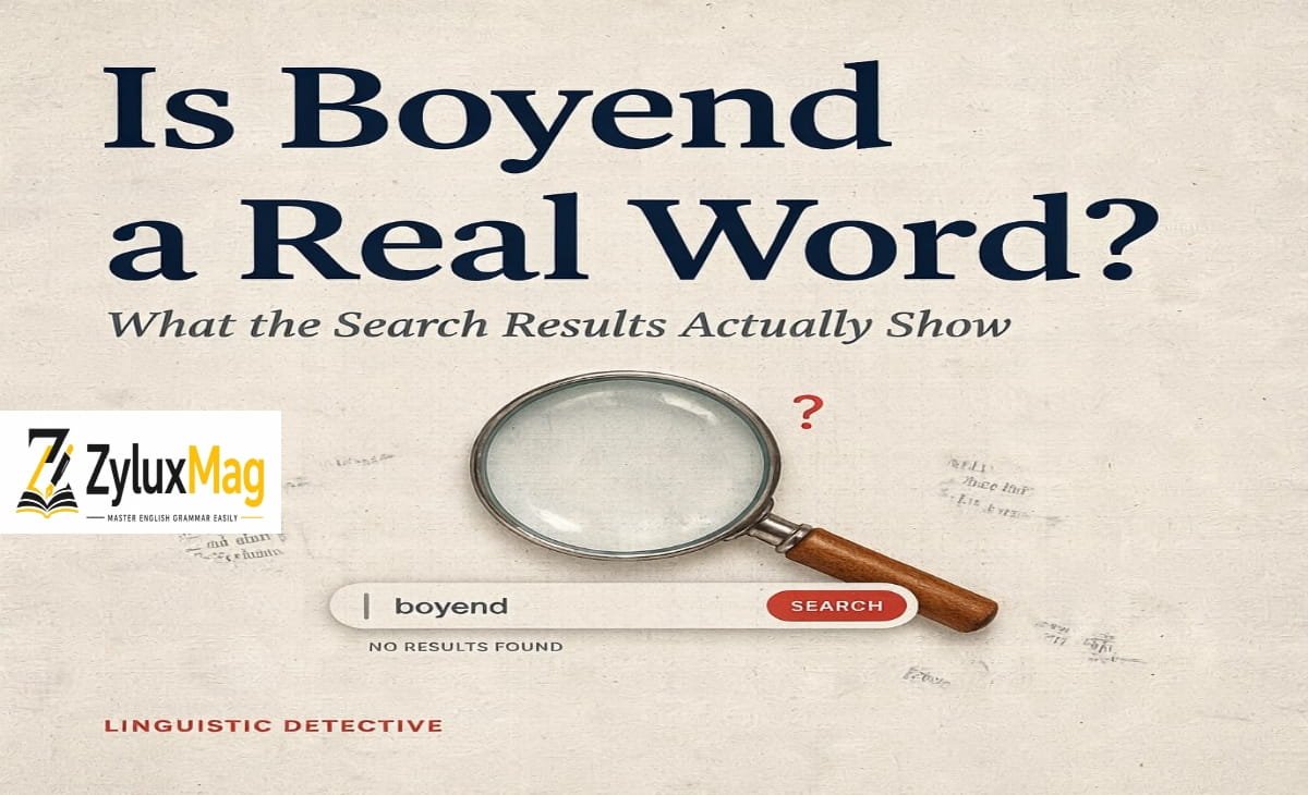 Is Boyend a Real Word? What the Search Results Actually Show