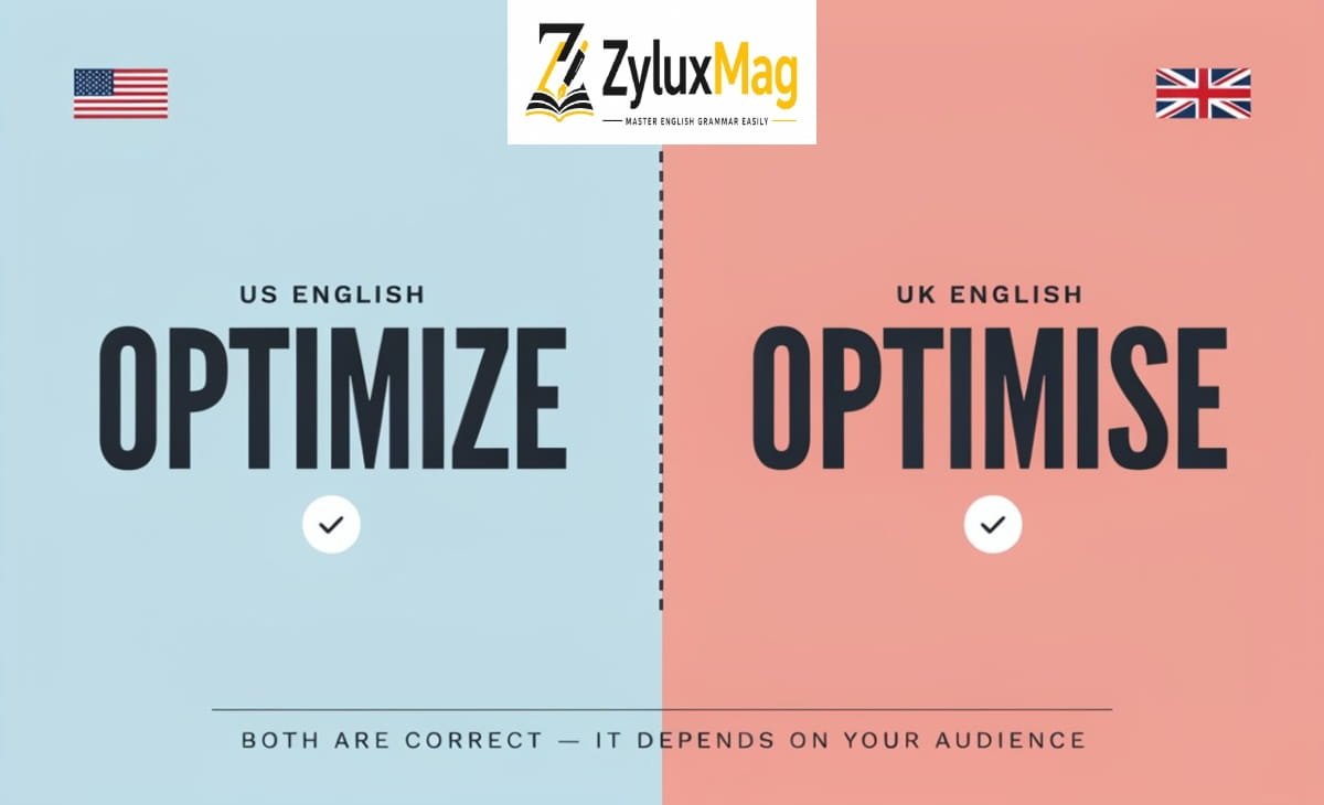 Optimize or Optimise? The Correct Spelling (US vs. UK English)